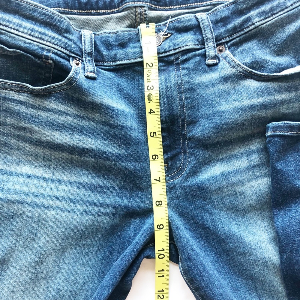 Lucky Brand Jeans Womens 12 Sweet Boot Medium Wash Bootcut Blue Denim Western - Picture 11 of 12